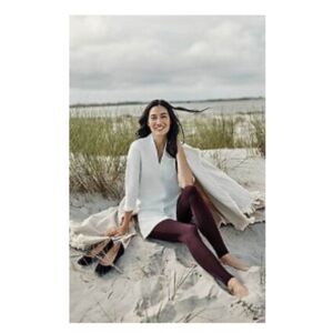 J.Jill Dark Fig Smooth Ponte Leggings 2X